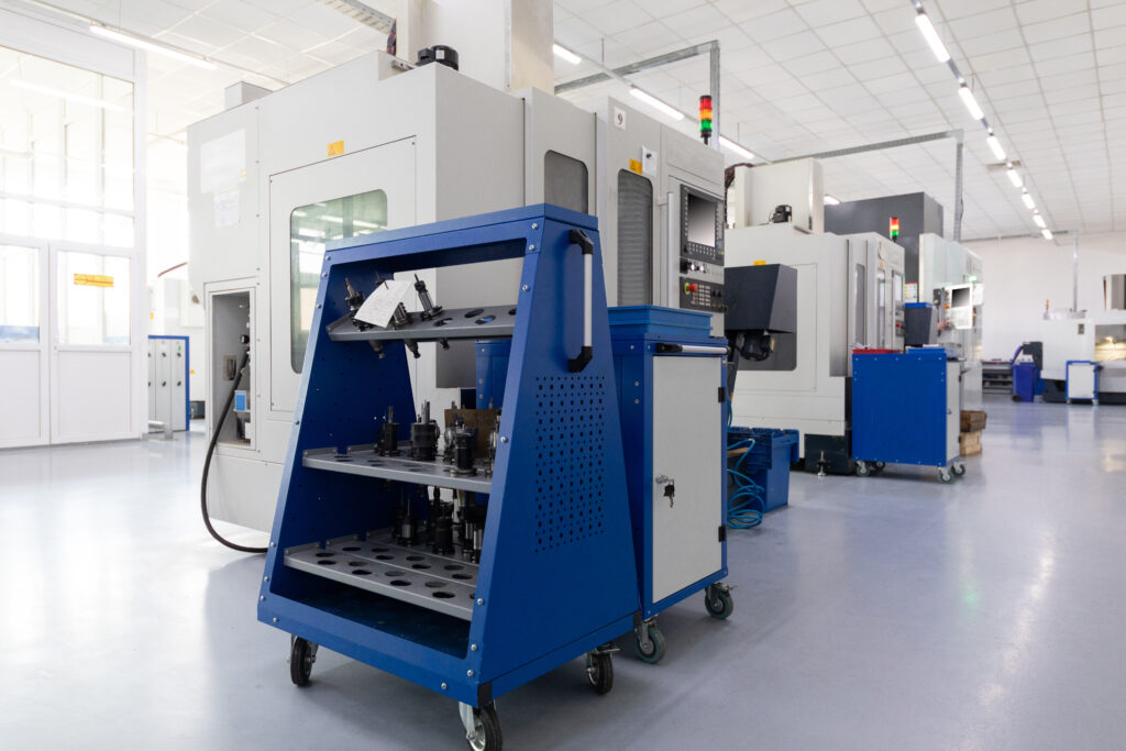 Advanced VMC machine for precision industrial machining work